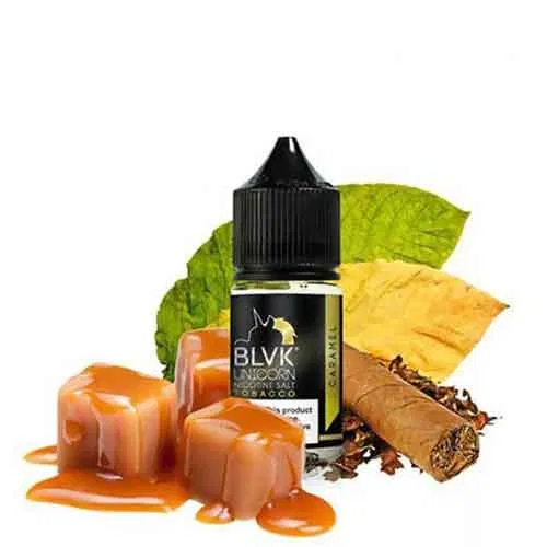 Blvk Tobacco Caramel Salt