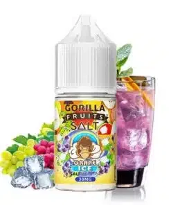 Gorilla Fruits Nic Salt - Grape Ice
